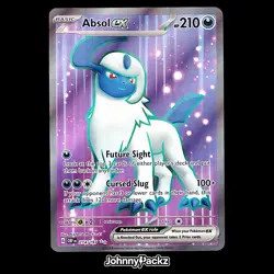 Absol ex 214/197 - 2023 Obsidian Flames Ultra Rare Holo - Pokemon Card NM - Image 1