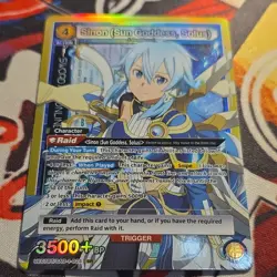 Union Arena Sinon Sun Goddess Solus SR Holo Action Card 3500+ BP - Image 1