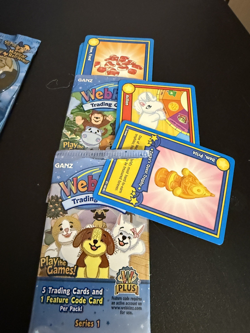 LOT OF Webkinz Trading Cards NEW UNOPENED 20 PACKS FACTORY SEALED +extra - Image 2