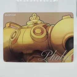 Phobos Vampire Savior Clear Plastic Card Capcom Arcade Game 2024 JAPAN - Image 1