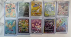 10x Pokemon TCG Cards Lot – Near Mint/Good Condition – Mixed Cards - Image 1