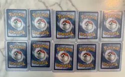10x Pokemon TCG Cards Lot – Near Mint/Good Condition – Mixed Cards - Image 2