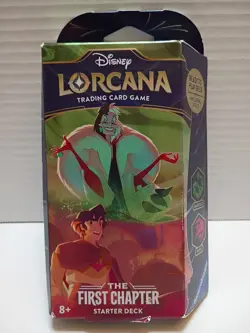 NEW Disney LORCANA The First Chapter Starter Deck Emerald Ruby Cards SEALED. - Image 1