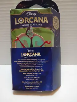 NEW Disney LORCANA The First Chapter Starter Deck Emerald Ruby Cards SEALED. - Image 4