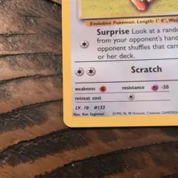 Pokemon TCG Lt. Surge's Eevee 51/132 Gym Challenge Regular Uncommon Card NM - Image 2