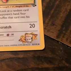 Pokemon TCG Lt. Surge's Eevee 51/132 Gym Challenge Regular Uncommon Card NM - Image 3