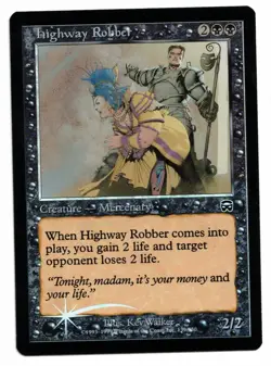 Magic the Gathering MTG Card: Highway Robber FOIL 139/350 Mercadian Masques! NM - Image 1