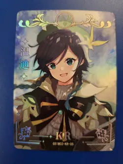 Goddess Story - Genshin Impact Venti Barbatos GS1m02-kr-05 Card anime game - Image 1