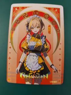 Goddess Story - Genshin Impact Yoimiya ur-027 Trading Card waifu - Image 1