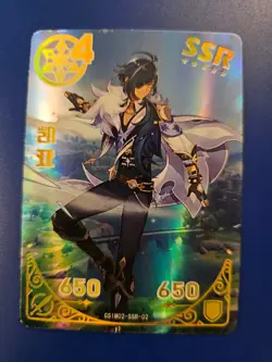 Goddess Story - Genshin Impact Sucrose GS1m02-ssr-02 Trading Card waifu - Image 1