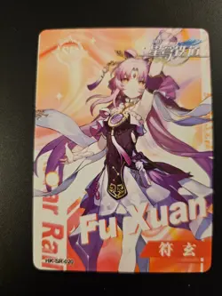 Honkai Star Rail Impact Card Fu Xuan SR-020 Thick Stock Goddess Story - Image 1