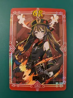 Goddess Story - Genshin Impact hu tao gr-005 Trading Card waifu - Image 1