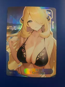 Cynthia UR UR-013 Senpai Goddess Haven Series 3 Story CCG Anime Card - Image 1