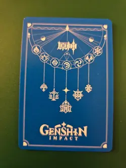 Raiden Shogun genshin impact SR-021 Doujin Card chibi goddess story anime mihoyo - Image 2