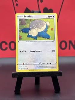 Snorlax 206/264 Fusion Strike Pokemon TCG Regular Common 2021 NM - Image 2