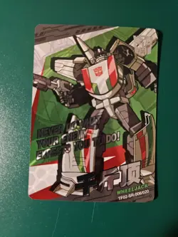 Wheeljack TF02-SR-006/020 transformers Kayou card tcg licensed trading - Image 1