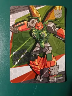 Venom TF02-SR-019/020 transformers Kayou card tcg licensed trading - Image 1