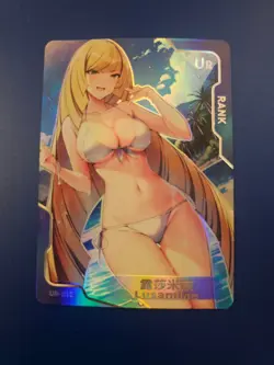 Lusamine UR UR-012 Senpai Goddess Haven Series 2 Story CCG Anime Card - Image 1