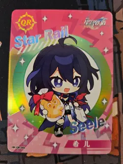 Honkai: Star Rail Card Seele Hk-QR-005 Thick Stock Goddess Story - Image 1