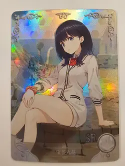 Goddess Story Waifu Card - SSSS. GRIDMAN - Rikka Takarada - NS-2M02-042 SR - Image 1