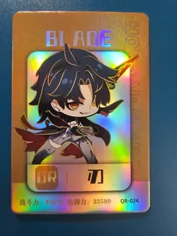 Honkai: Star Rail Premium Card Blade QR-024 Thick Stock Goddess Story - Image 1