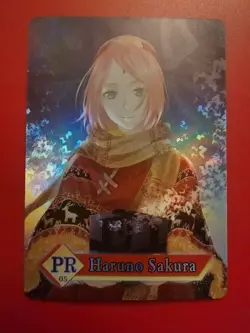 Haruno Sakura Naruto PR 05 Goddess story doujin waifu promo card maiden party - Image 1