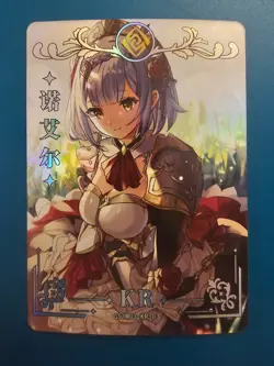 Goddess Story - Noelle Genshin Impact GS1m03-kr-03 Trading Card waifu - Image 1