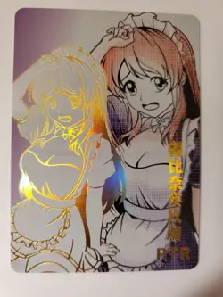 PTR Mikuru Asahina Haruhi Suzumiya Goddess Story Trading Card Waifu ns-2m05-006 - Image 1