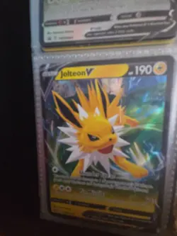 Pokemon Cards Pikachu Eevee Jolteon Rayquaza V - Image 4