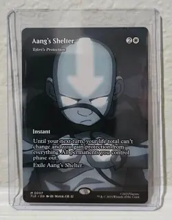 Aang's Shelter - Teferi's Protection (Borderless) MTG Avatar: The Last Airbender - Image 1