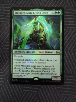 mtg mutagen man, living ooze foil teenage mutant ninja turtles - Image 1