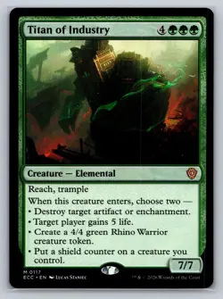 Titan of Industry Commander: Lorwyn Eclipsed Regular - Image 1