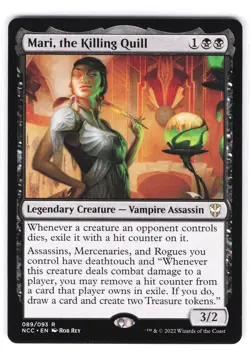 Commander: Streets of New Capenna #89 Mari, the Killing Quill - Image 1