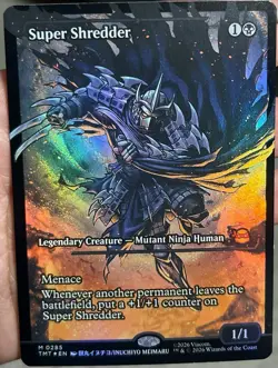 Super Shredder (Showcase) Teenage Mutant Ninja Turtles Foil 0285 - Image 1