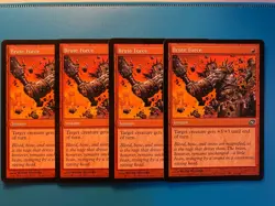 MTG 4x Brute Force # 116 Planar Chaos Pauper Magic the Gathering x4 NM - Image 1