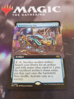 Mtg. Repurposing Bay. Extended Art. Aetherdrift. Pack Fresh - Image 1