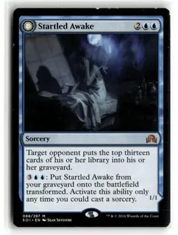 MAGIC TG: Shadows over Innistrad #88 Startled Awake Mythic .M2A - Image 1