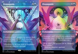 [1x] Propaganda (381) - Foil - Reversible Borderless Near Mint, English Secret L - Image 1