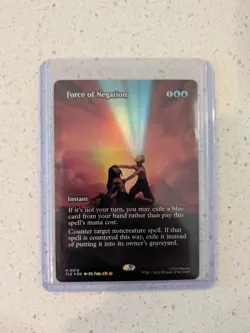 force of negation Nm Near Mint Borderless Foil Magic The Gathering - Image 5