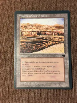 Strip Mine (ITALIAN), Renaissance, FBB, Vintage, Modern, Commander EDH - Image 1