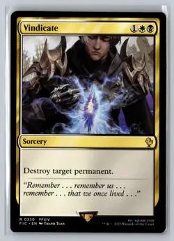 Vindicate Commander: FINAL FANTASY 330 Rare - Image 1