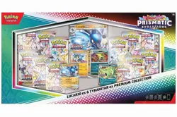 Pokemon TCG Prismatic Evolutions Lucario ex Tyranitar ex Premium Box - Image 1