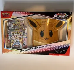 Pokemon TCG • Prismatic Evolutions • Accessory Pouch • Special Collection Eevee - Image 1