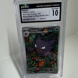 Pokemon Haunter Illustration Rare Holo 027 Me: Mega Evolution HP 100 TCG Card - Image 1