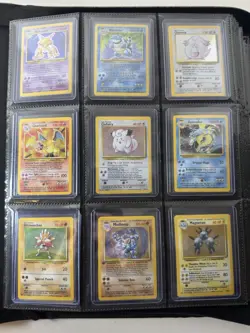 100% Complete Base Set 102/102 Unlimited Vintage Pokemon Master Set - Image 1