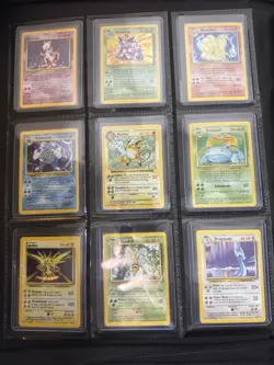 100% Complete Base Set 102/102 Unlimited Vintage Pokemon Master Set - Image 2