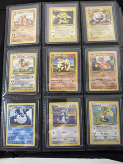 100% Complete Base Set 102/102 Unlimited Vintage Pokemon Master Set - Image 3