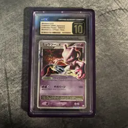Mewtwo LV.X Pokemon 2009 Holo PtM Mewtwo Collection Pack Japanese 006/012 PSA 10 - Image 1