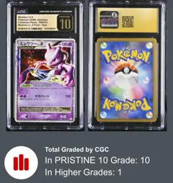 Mewtwo LV.X Pokemon 2009 Holo PtM Mewtwo Collection Pack Japanese 006/012 PSA 10 - Image 2