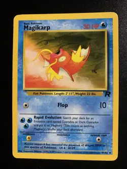 Team Rocket Pokemon Cards - Charmander #50 And Magikarp #47 - Image 5